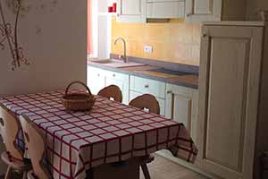 appartamento Soffio, zona cucina